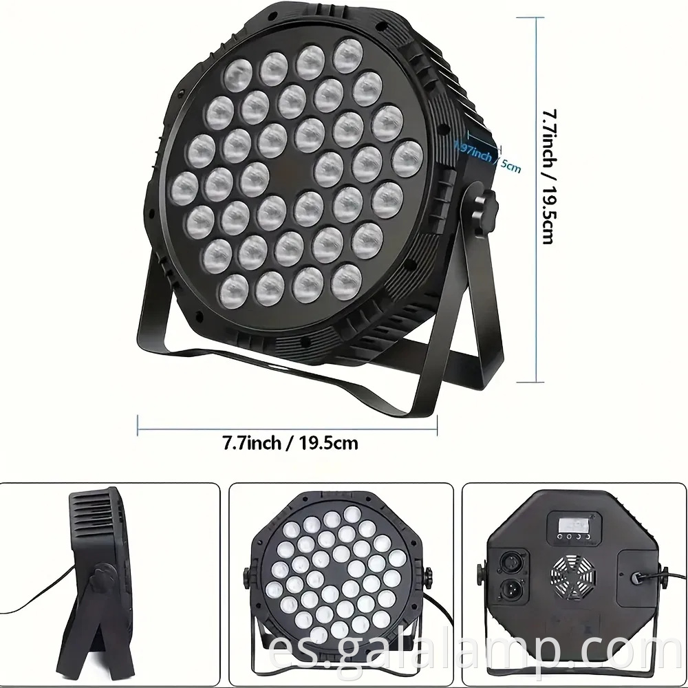 RGB LED DJ Party Light, Disco Atmosphere Lámpara de escenario